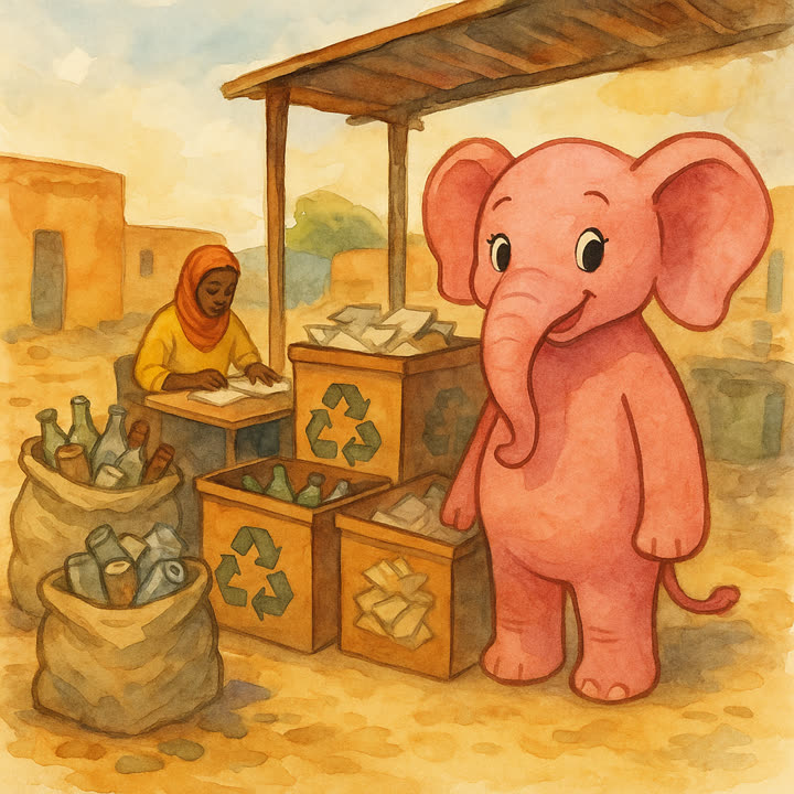 Kleinschalige recycling en verwerking